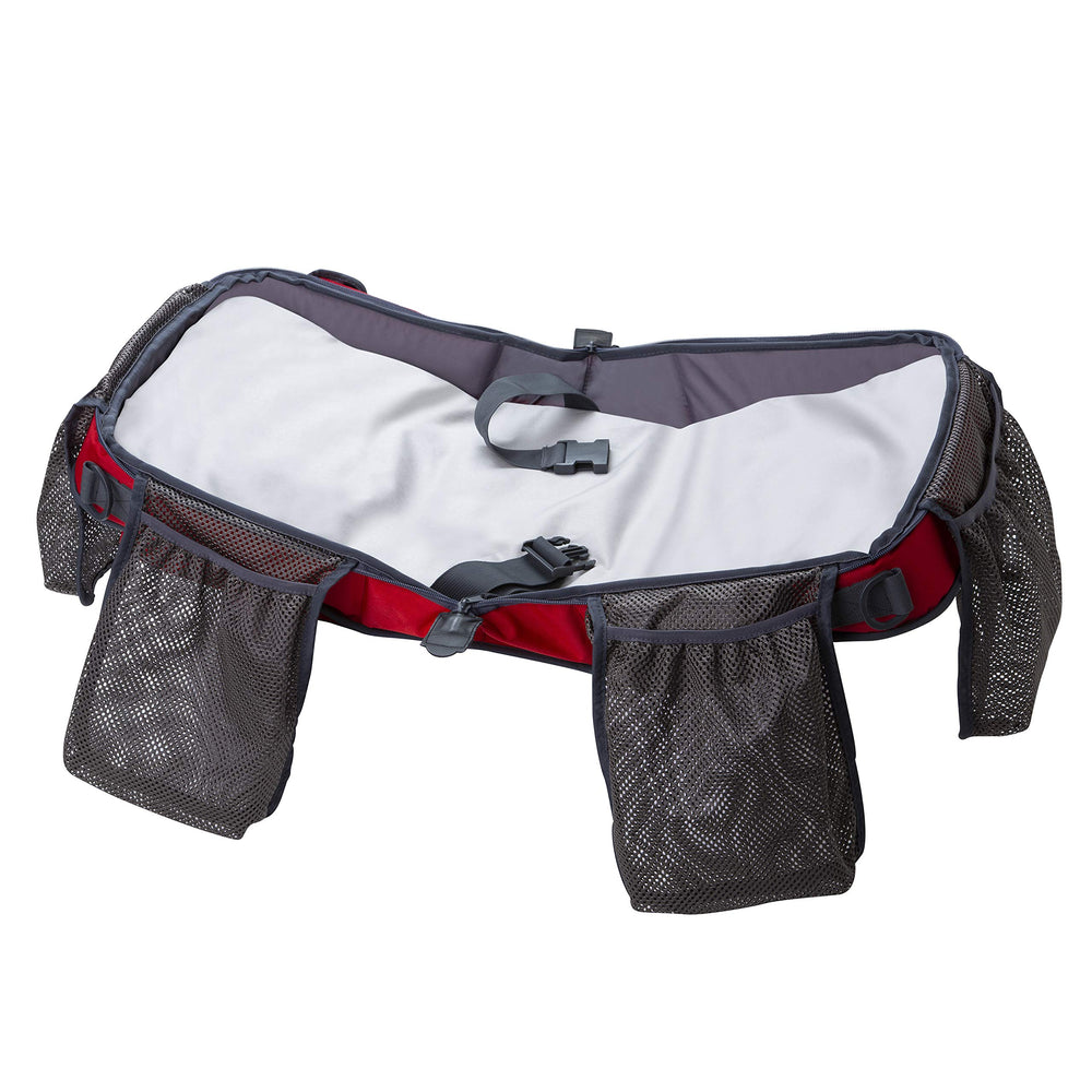 Travel-ready Anna & Eve diaper bag designed for air travel and city trips.