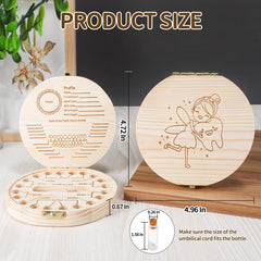 Annhua Tooth Fairy Holder close-up shows included tweezer for easy tooth collection.
