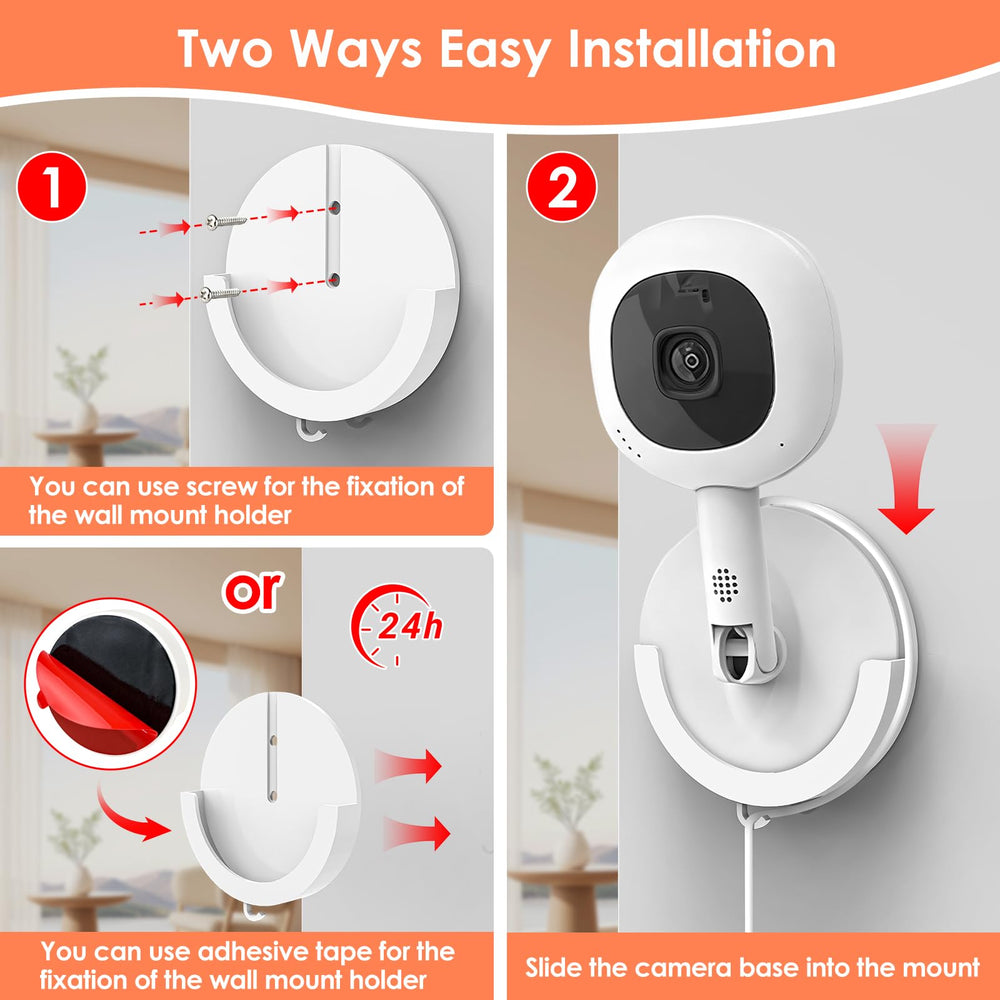 Close-up of Annkoifu wall mount round design and durable finish