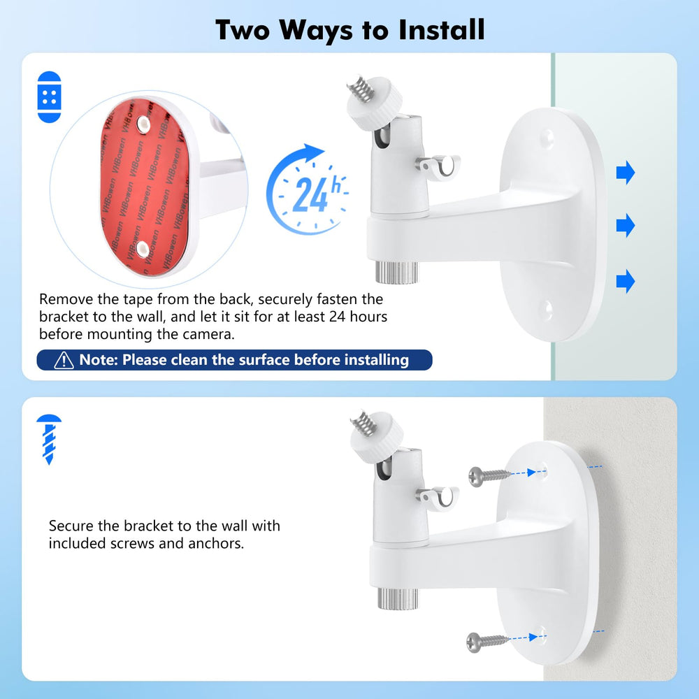 Annkoifu two installation options make setup quick and simple.
