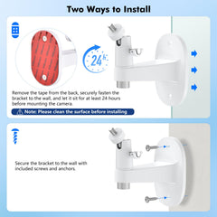 Annkoifu two installation options make setup quick and simple.
