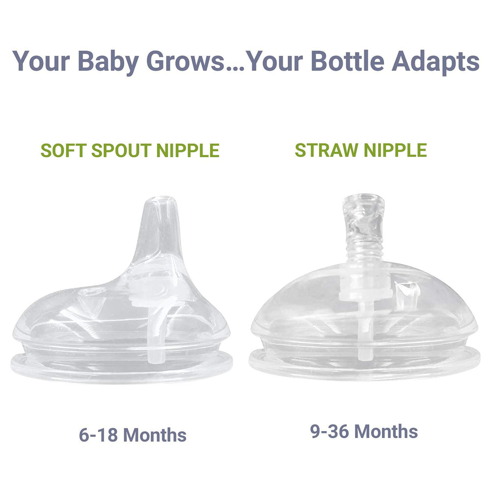 ANPEI included set of two nipples and storage case for on-the-go use.