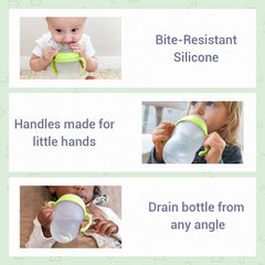 ANPEI nipple storage case included for tidy on-the-go bottle parts.