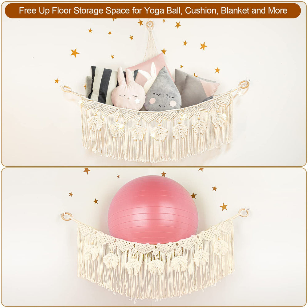 ANROYE macrame cotton cord material emphasizes natural textures and safe decor