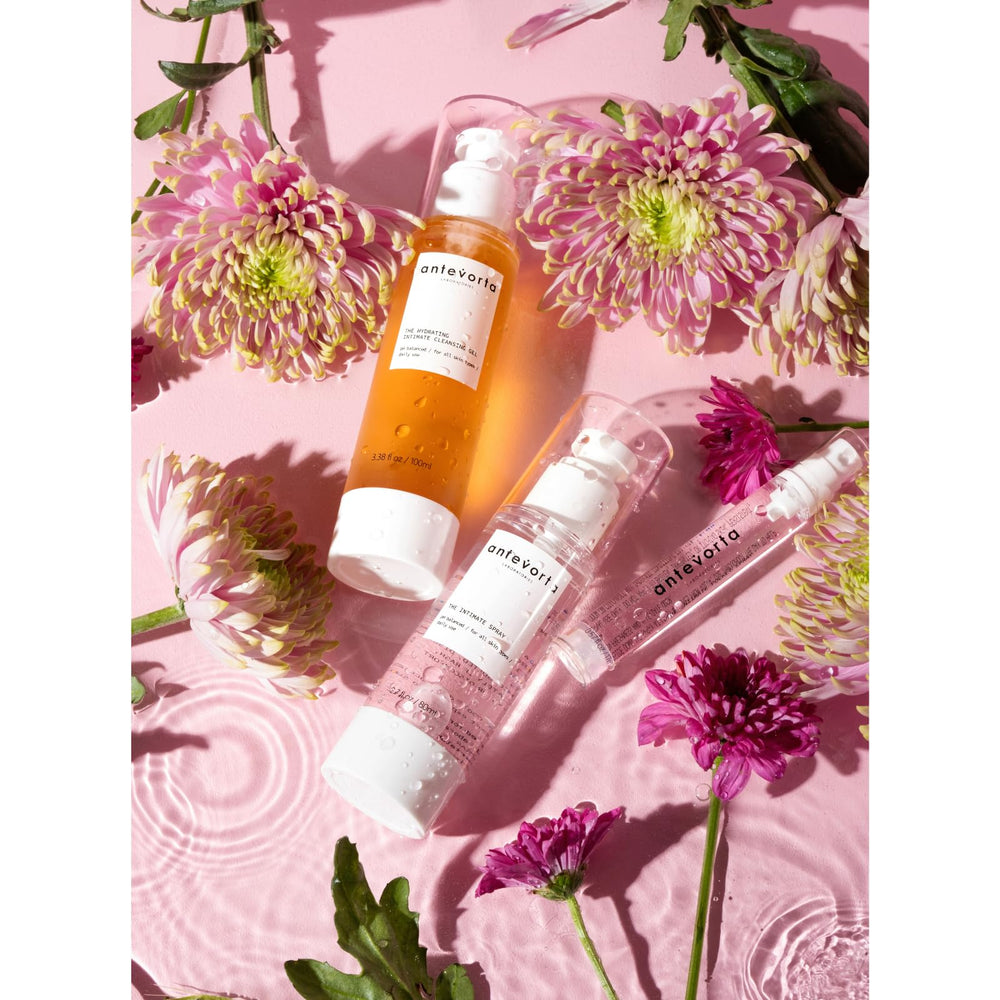 Antevorta Feminine Wash fragrance-free and dye-free cleansing gel for routine use