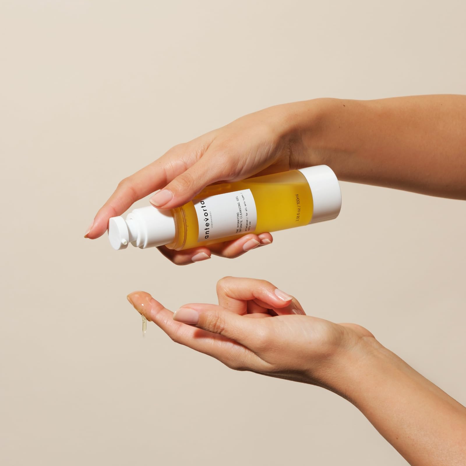 Antevorta Feminine Wash is menopause-friendly in a mild cleansing gel
