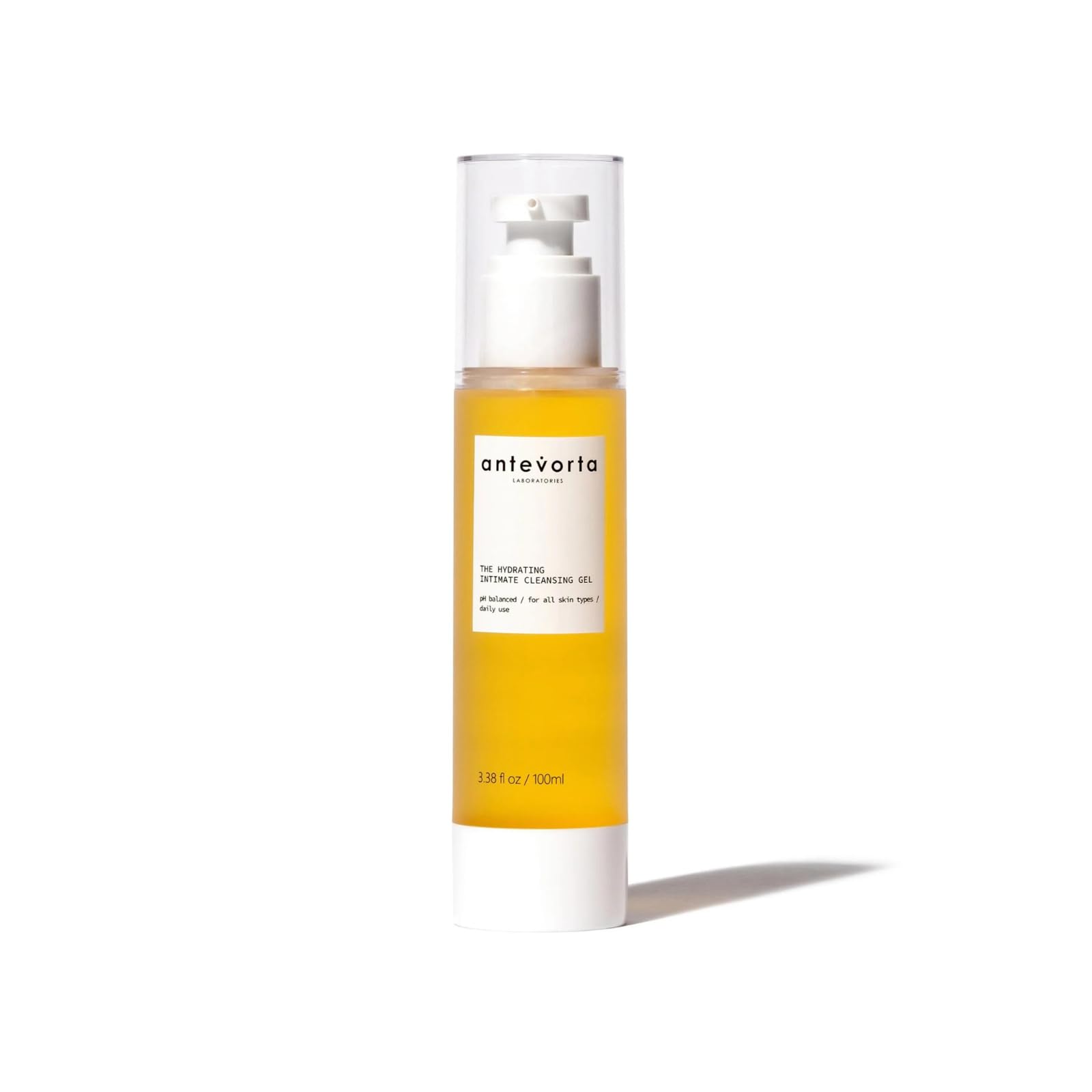 Antevorta Feminine Wash uses pH-balanced cleansing gel for comfortable freshness