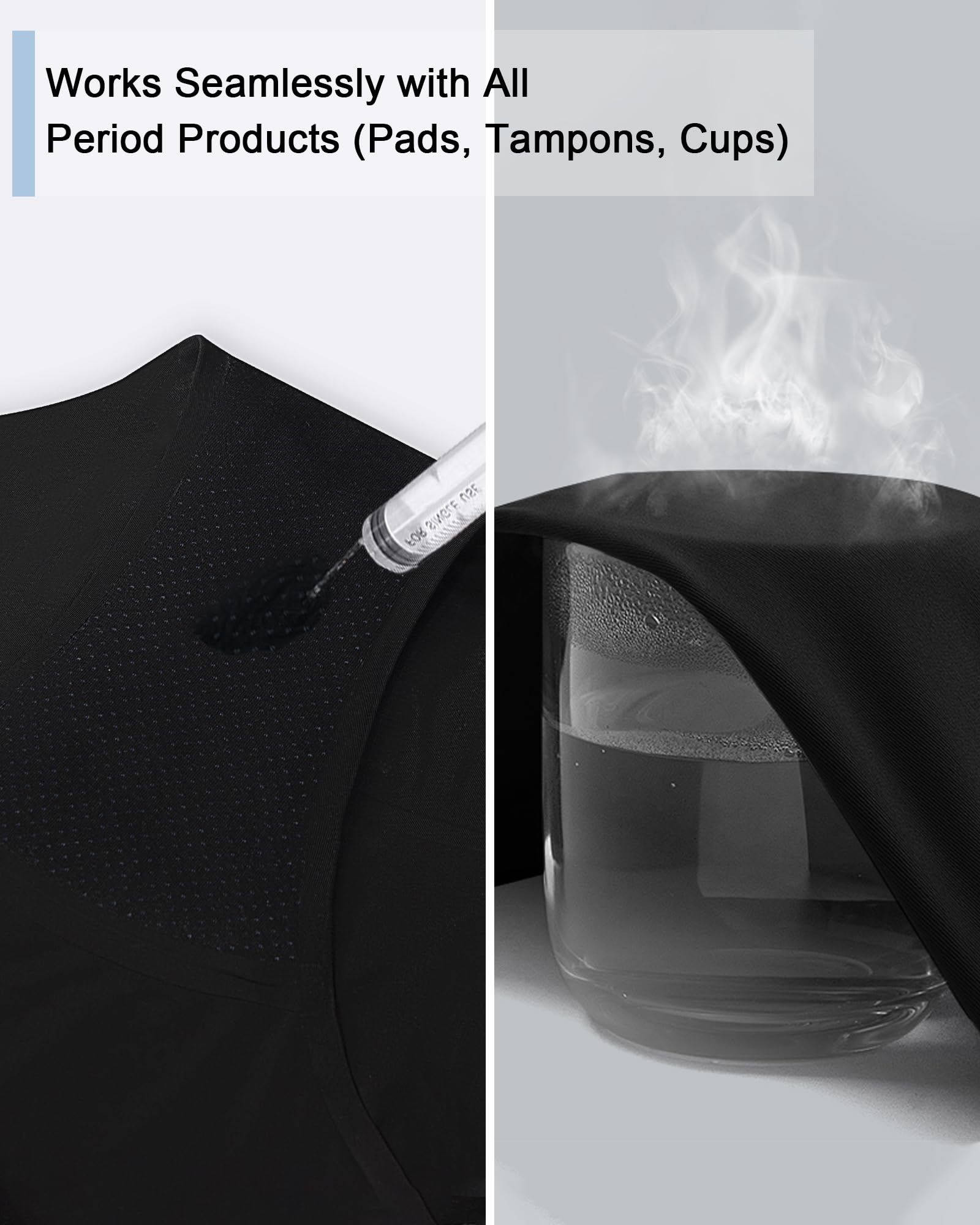 Anthuth Period Underwear packaging highlights reusable, eco-friendly design.