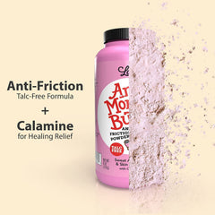 Anti Monkey Butt Lady Powder texture closeup showcases absorbing moisture with minimal friction.