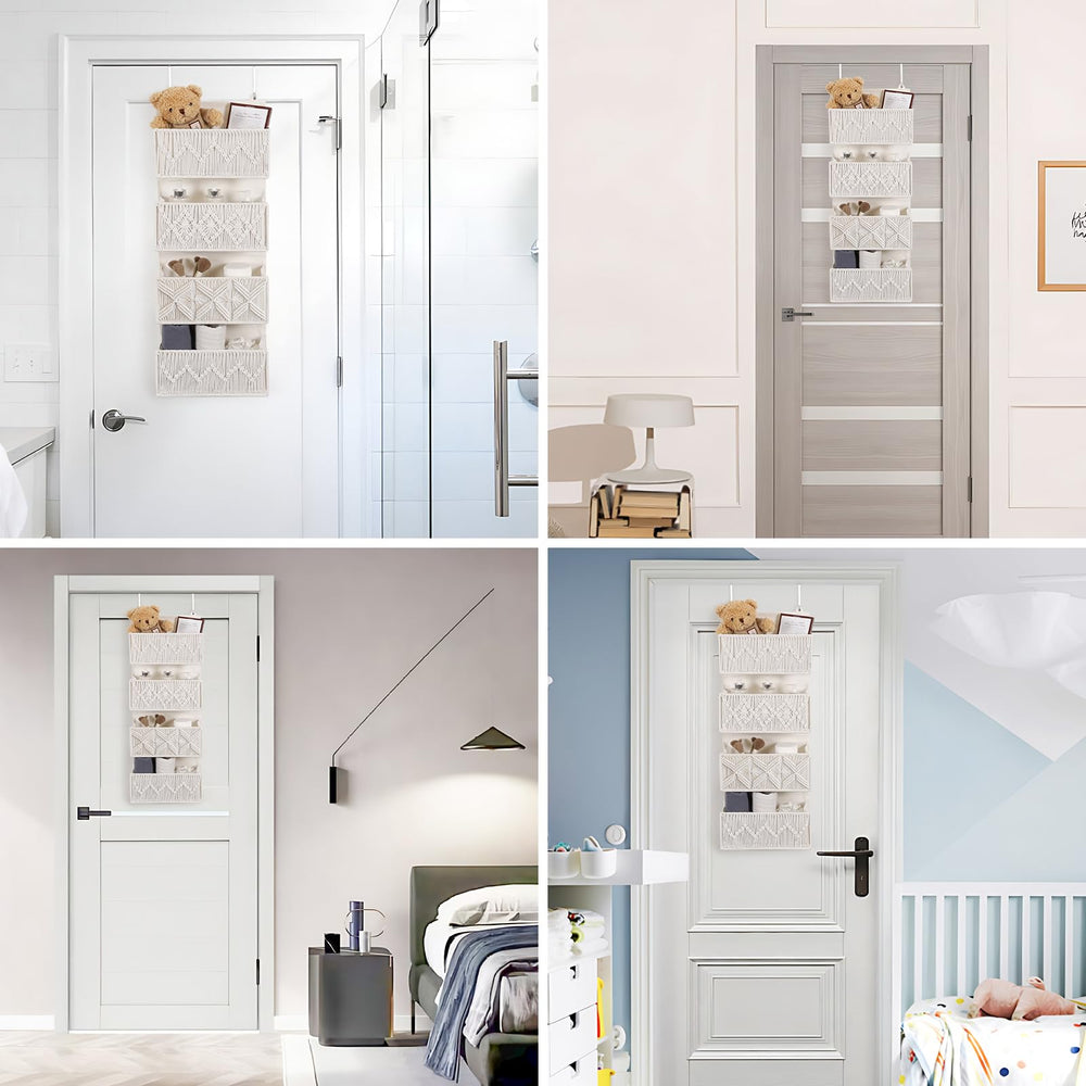 ANTIS'S HOME large-capacity pockets keep cosmetics, towels, and small items organized