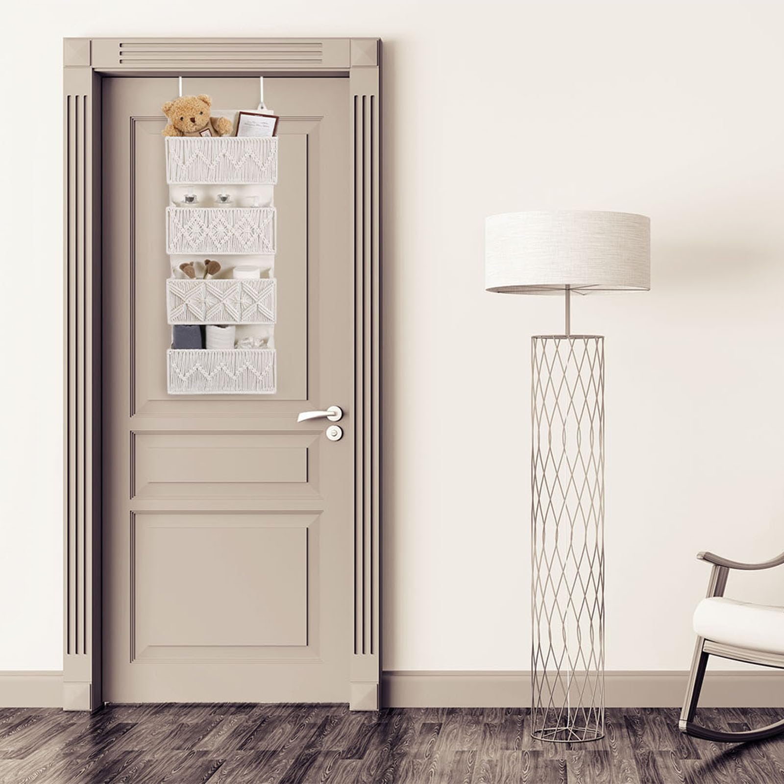 ANTIS'S HOME multipurpose nursery storage doubles as decor and practical organizer