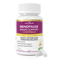 Anven Health menopause bottle front promotes daily balance and ease.
