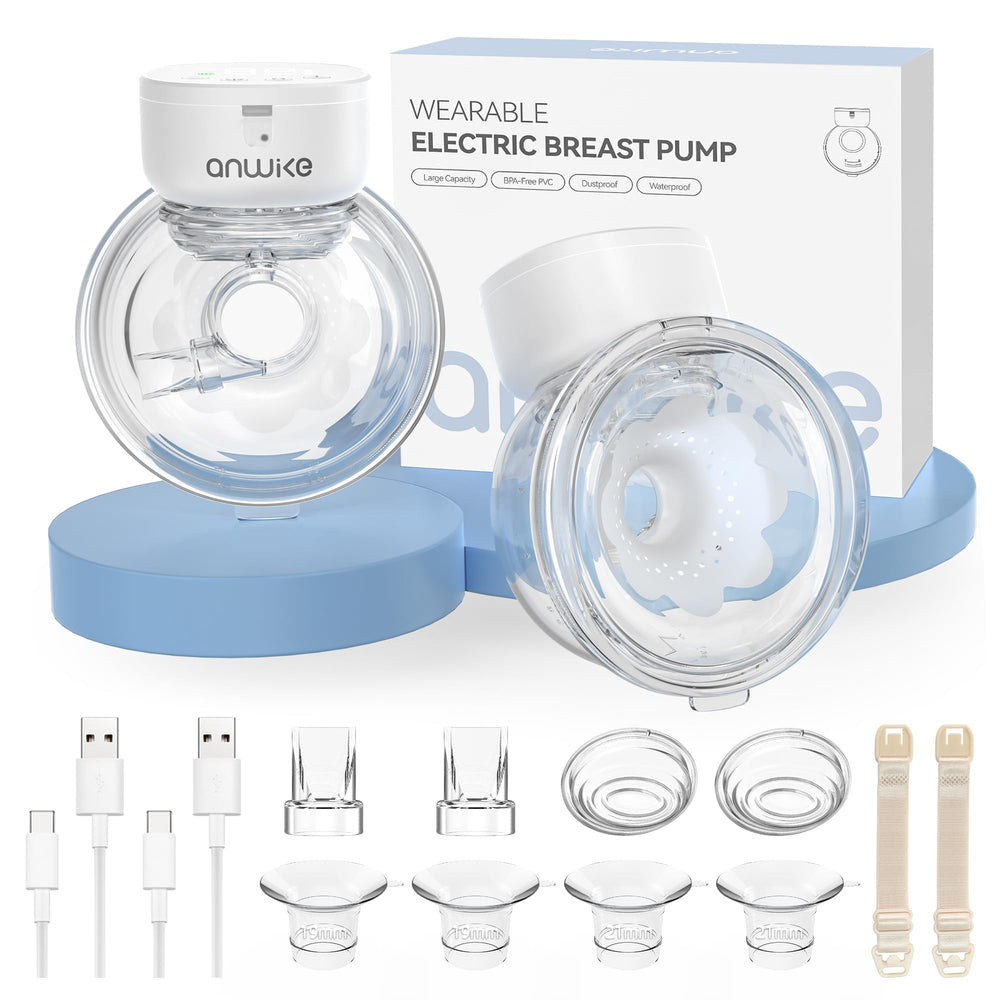 ANWike electric breast pump MY-376 wearable, ideal for travel and daily use