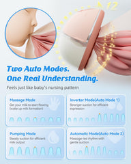 ANWIKE four modes twelve suction levels customize comfort.