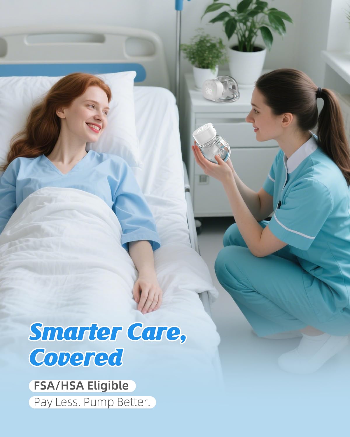ANWike travel-friendly pump for busy new moms