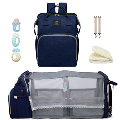 ANWTOTU diaper bag backpack with changing station for on-the-go baby care.