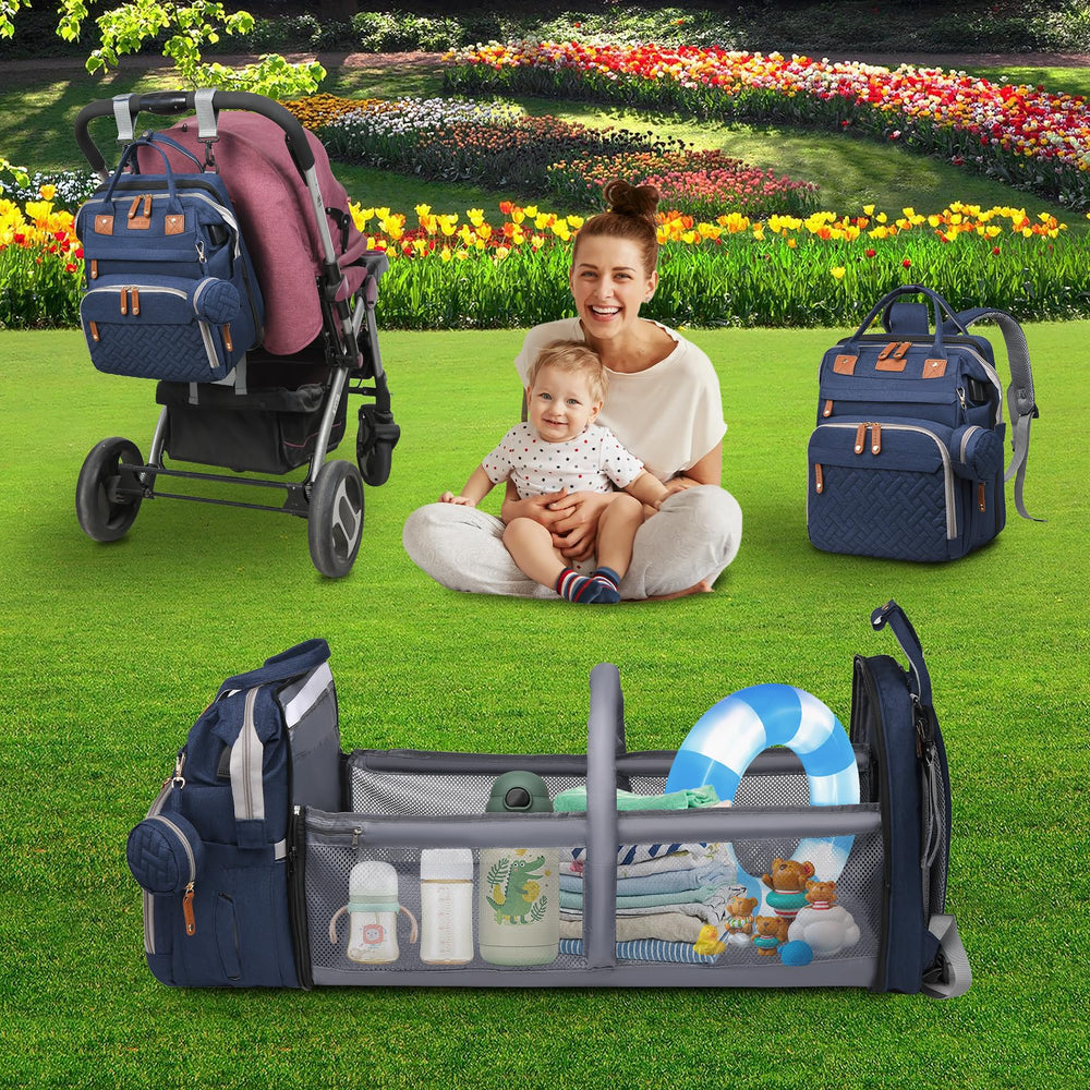 ANWTOTU changing pad offers a comfortable, easy-to-clean diaper change.