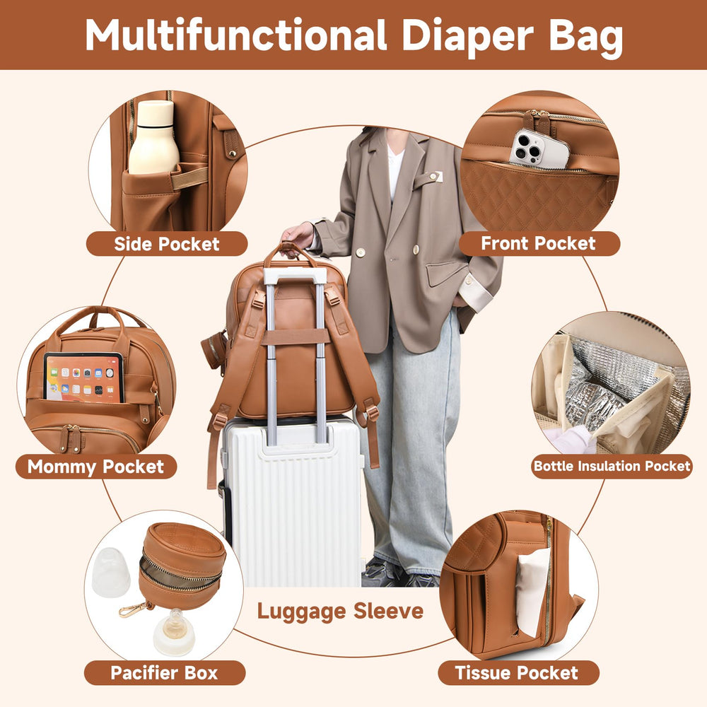 ANWTOTU durable zippers withstand daily wear and secure contents.