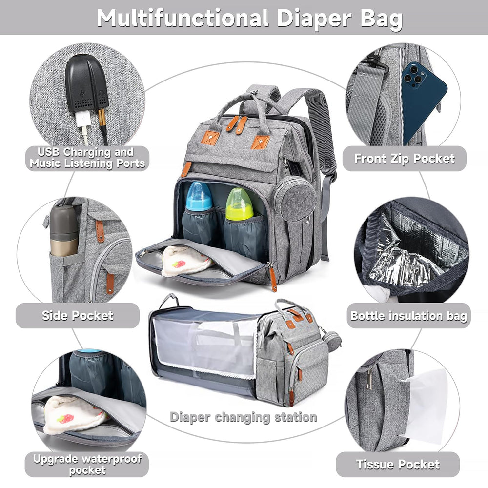 ANWTOTU insulated bottle pockets keeping bottles ready for feeding on trips