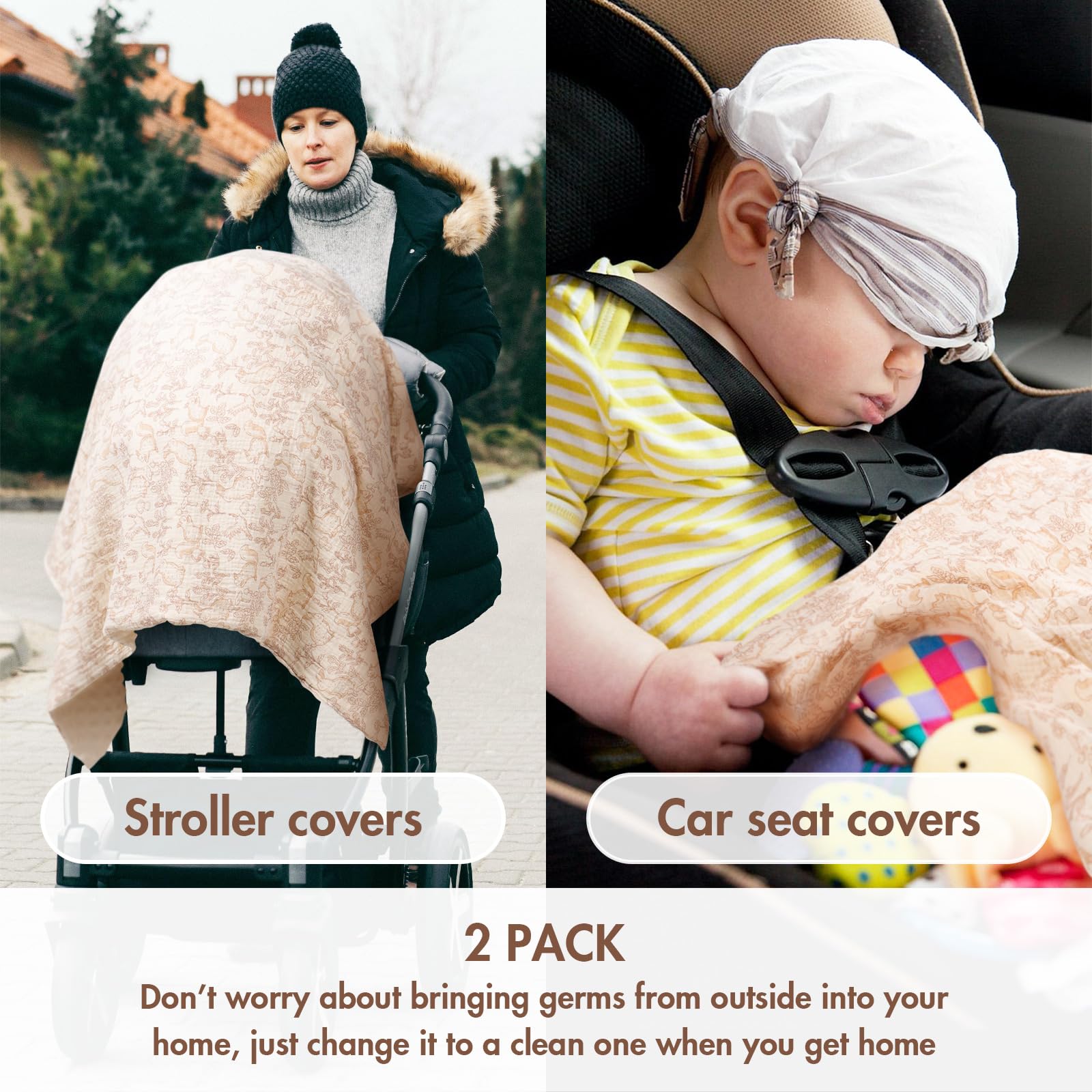 ANYEDDE 30x40 inch blanket is versatile for cover, changing, or play.