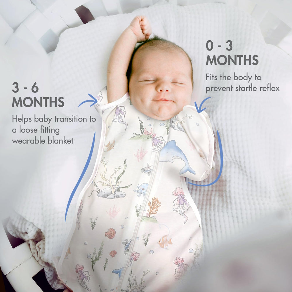 ANYEDDE 2-way zipper design allows easy diaper changes without fully undressing.
