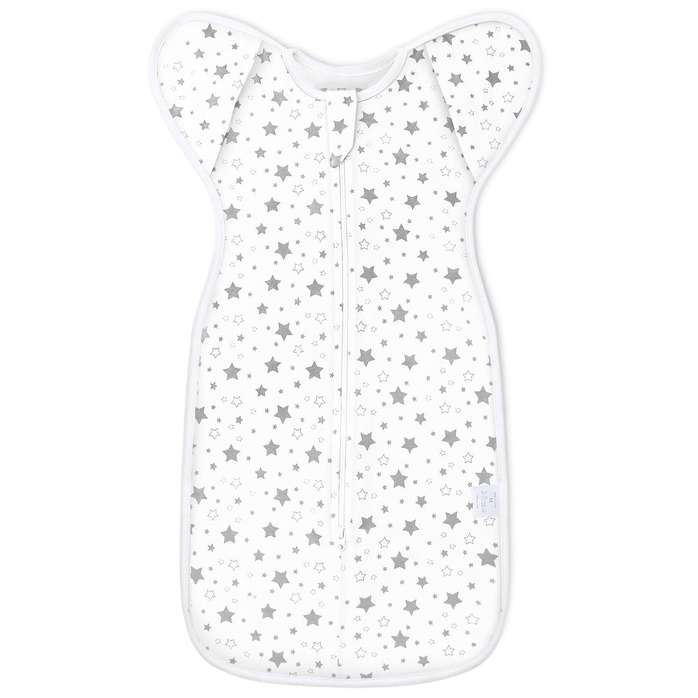 ANYEDDE baby swaddle for 3-6 months with arms-up design for cozy sleep.