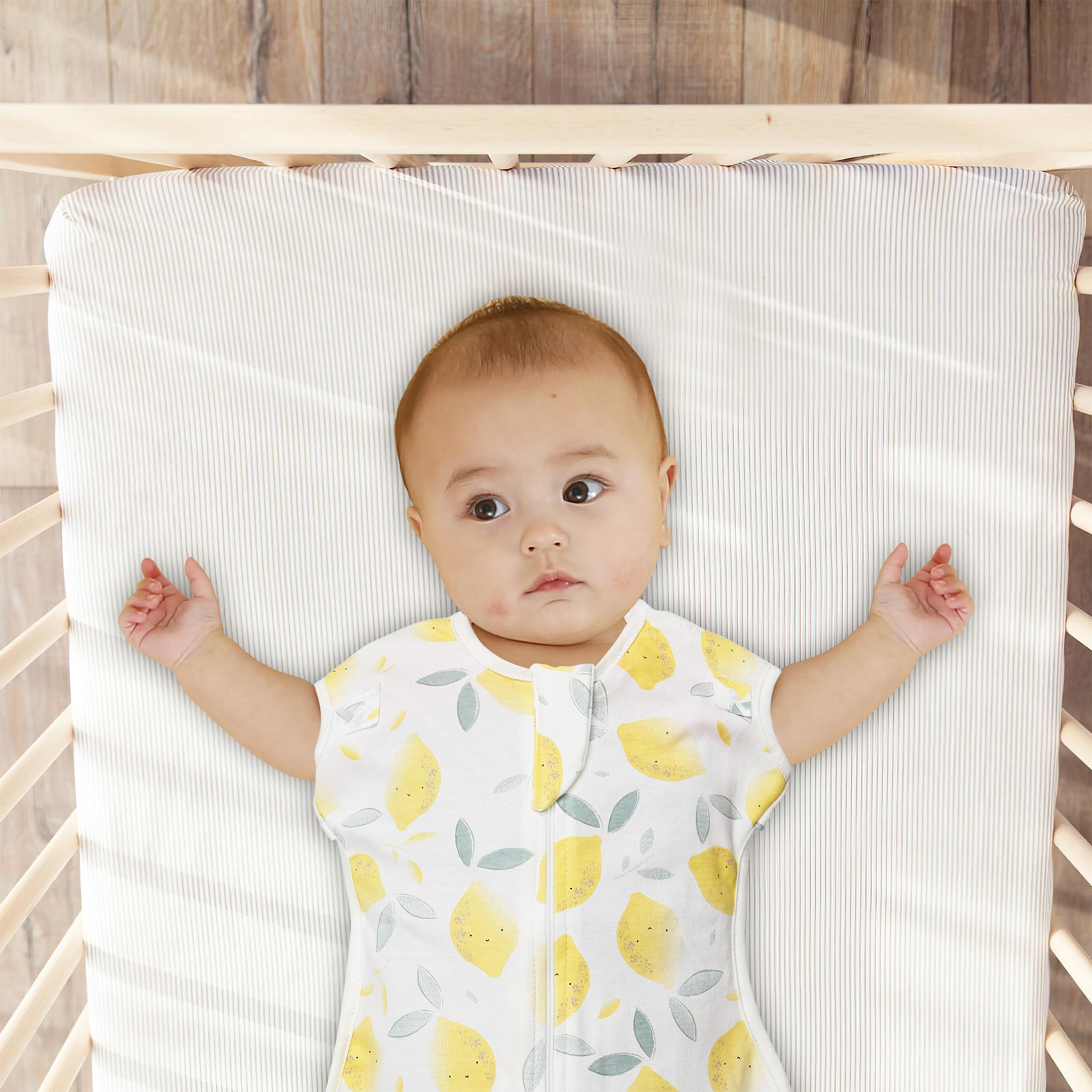 Anyedde three-size range adapts as baby grows.