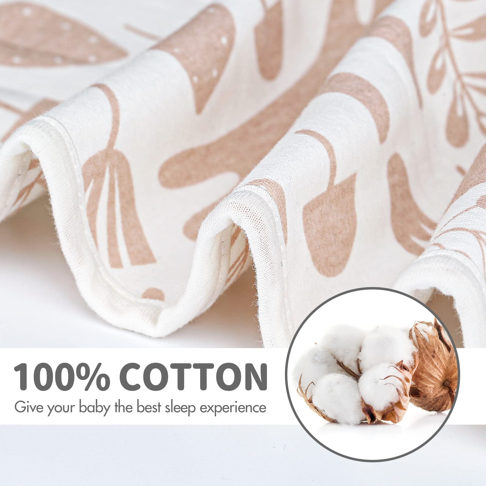 ANYEDDE Sleep Sack offers generous hip room for natural leg movement