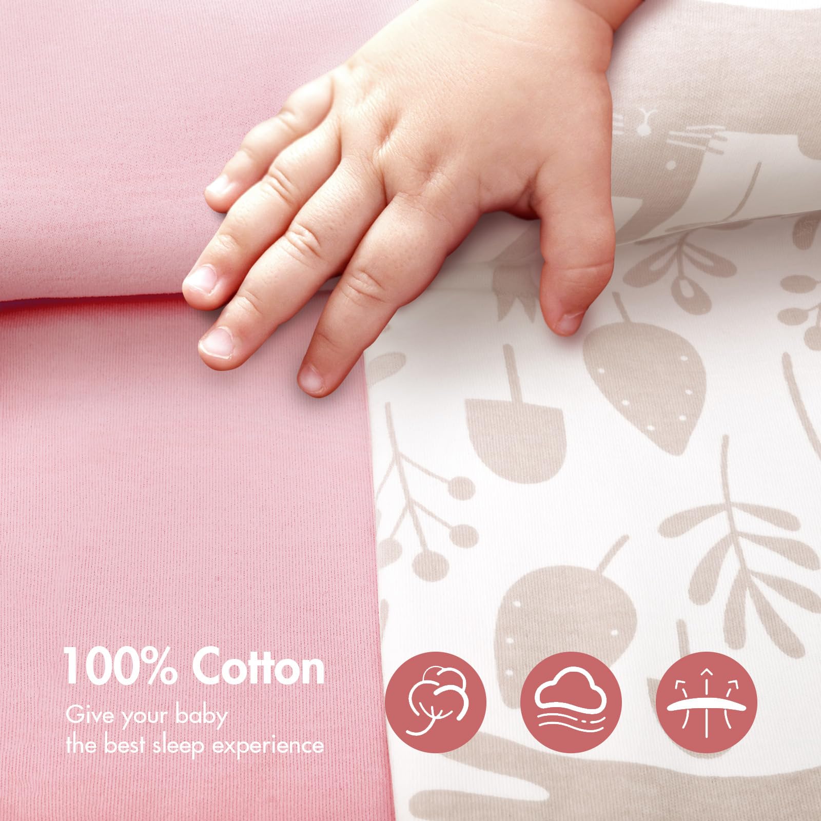 ANYEDDE cuffs allow self-soothing or smooth transition to wearable blanket