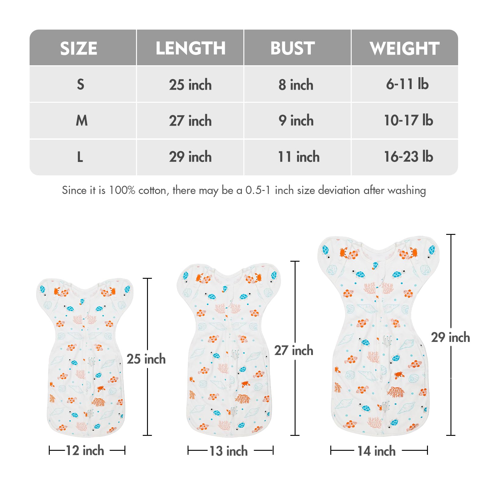 ANYEDDE push-button arms-out feature allows quick hand release for soothing and play