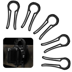 Anysun gas stove knob lock in black protects children from accidental knob twists.