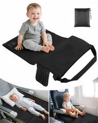 ANYSWEET Toddler Airplane Bed with soft velvet nap comfort for travel