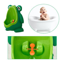 Anyumocz frog pee training urinal spinner action aids aiming skills