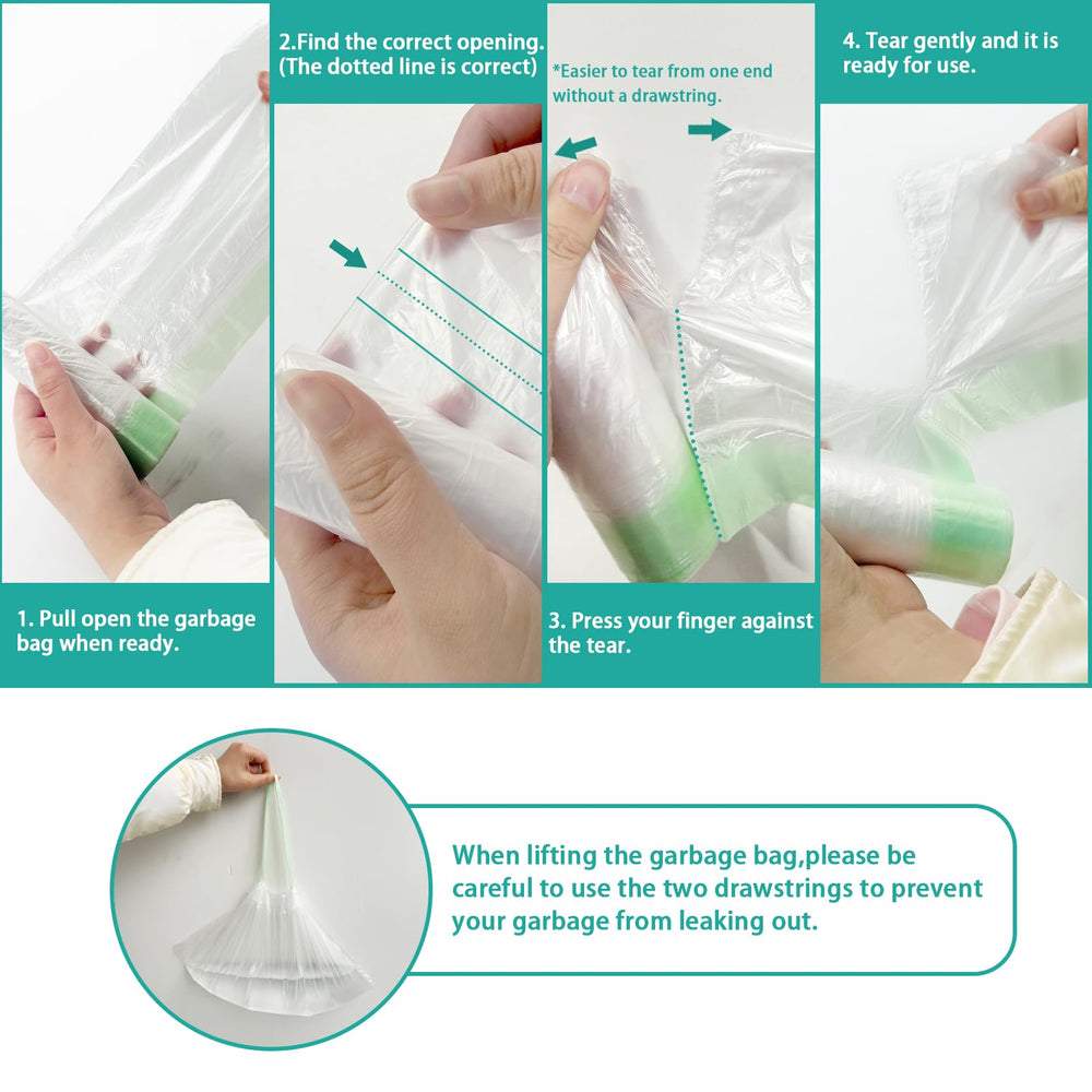Anyumocz travel-friendly liners for quick cleanup on trips