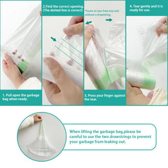 Anyumocz travel-friendly liners for quick cleanup on trips