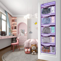 ANZORG weekly organizer large pockets simplify school uniform storage