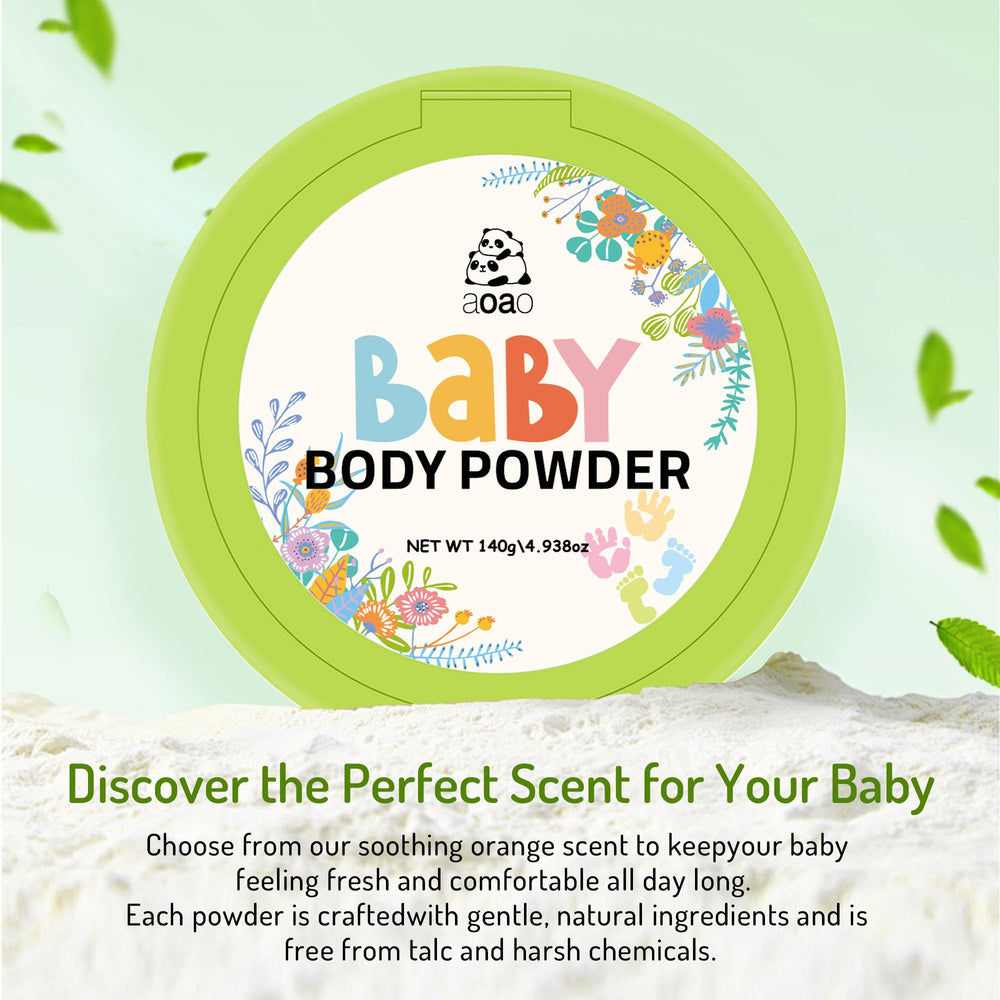 Applying AOAO powder to skin folds helps keep areas dry during movement