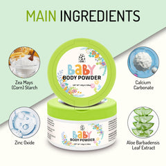 AOAO Scented Baby Powder soft puff enables gentle application