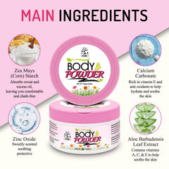 AOAO body powder corn starch absorption for dryness