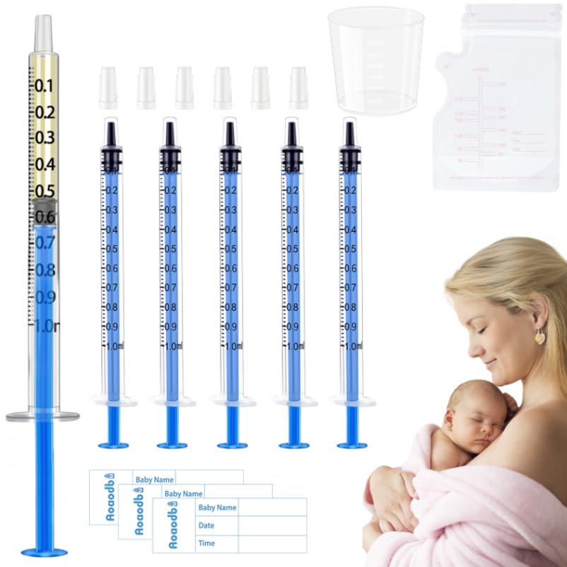 Aoaodbu Colostrum Collector Kit box open for at-home collection.