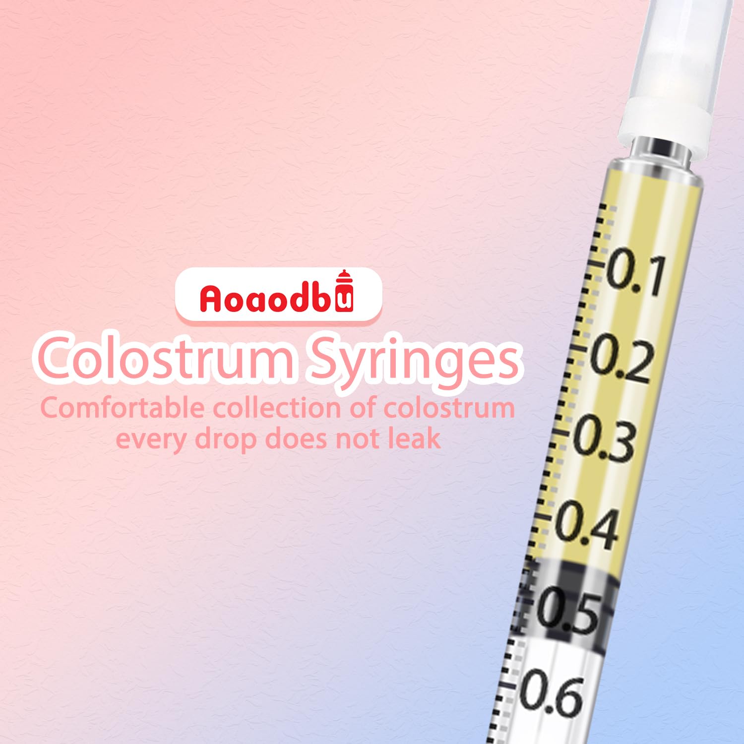 Aoaodbu storage bags safely hold precious colostrum.