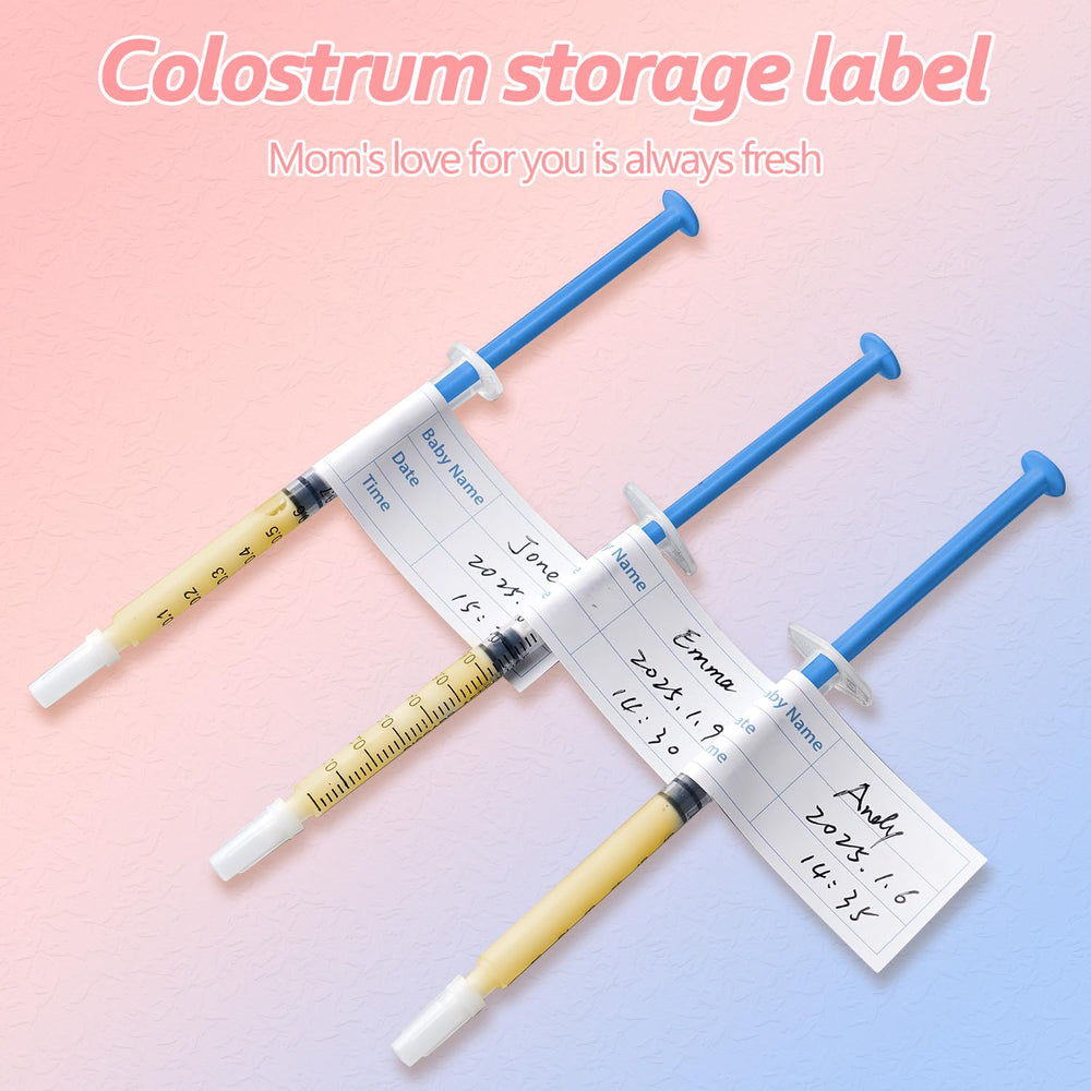 Aoaodbu Colostrum Collector Kit contents layout for quick access.