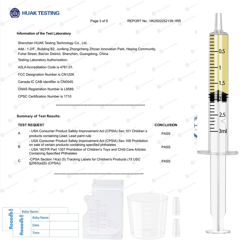 Aoaodbu Colostrum Collector Kit easy-to-use syringes with clear scale.
