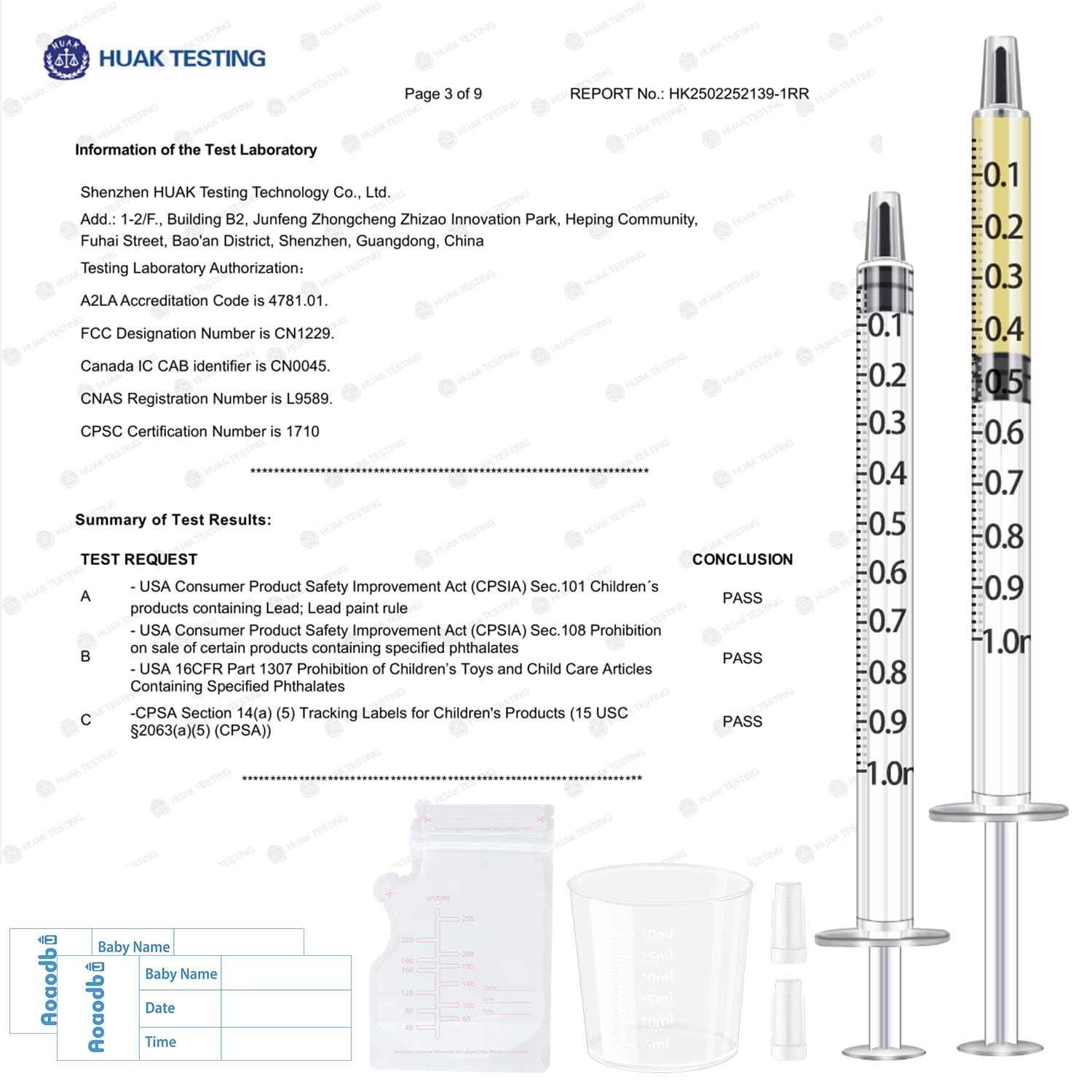 Aoaodbu Colostrum Kit ideal for on-the-go mothers.