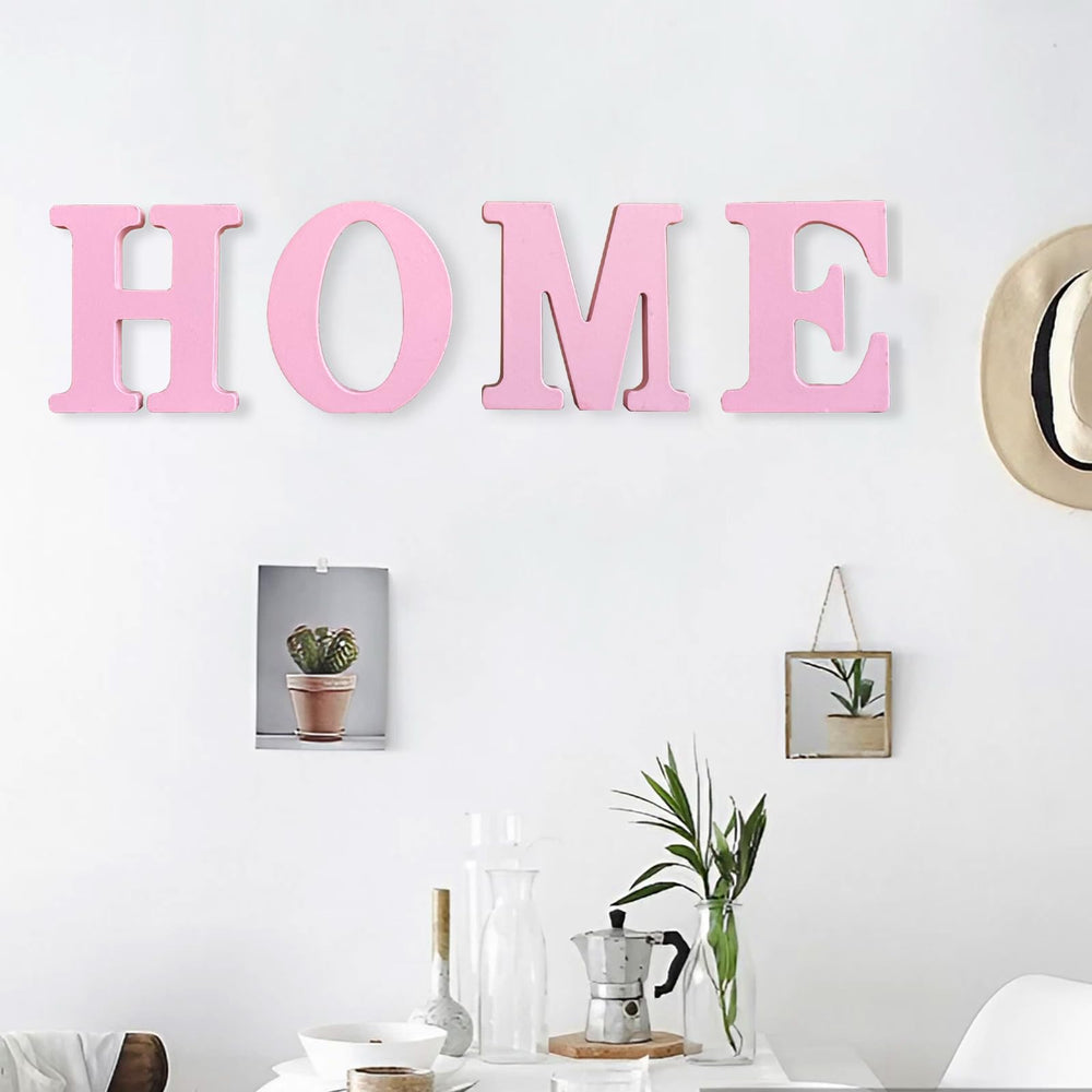 AOCEAN wall decor wood letter for rustic party decor.