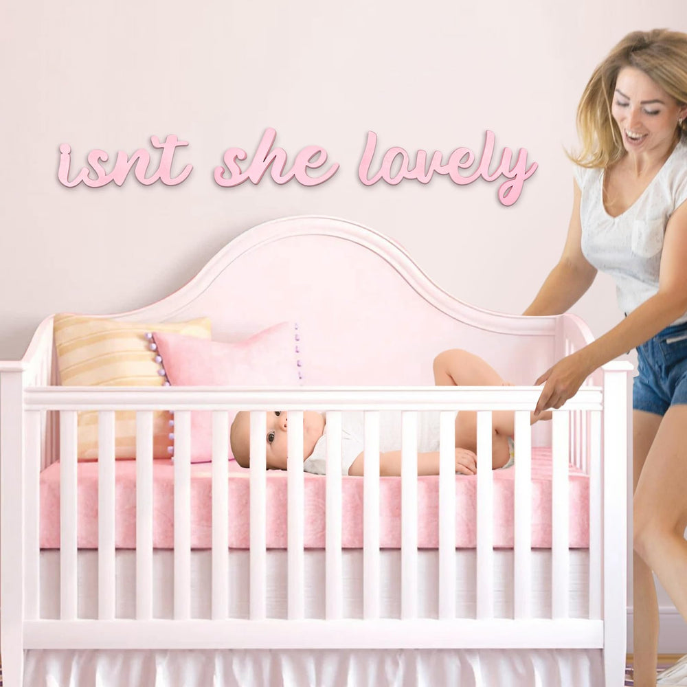 AOCEAN pink decor gift for baby showers and new moms
