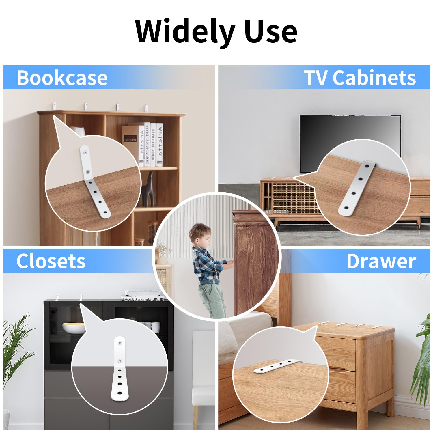 AODIOU easy-install screws and bolts simplify mounting for sturdy protection.
