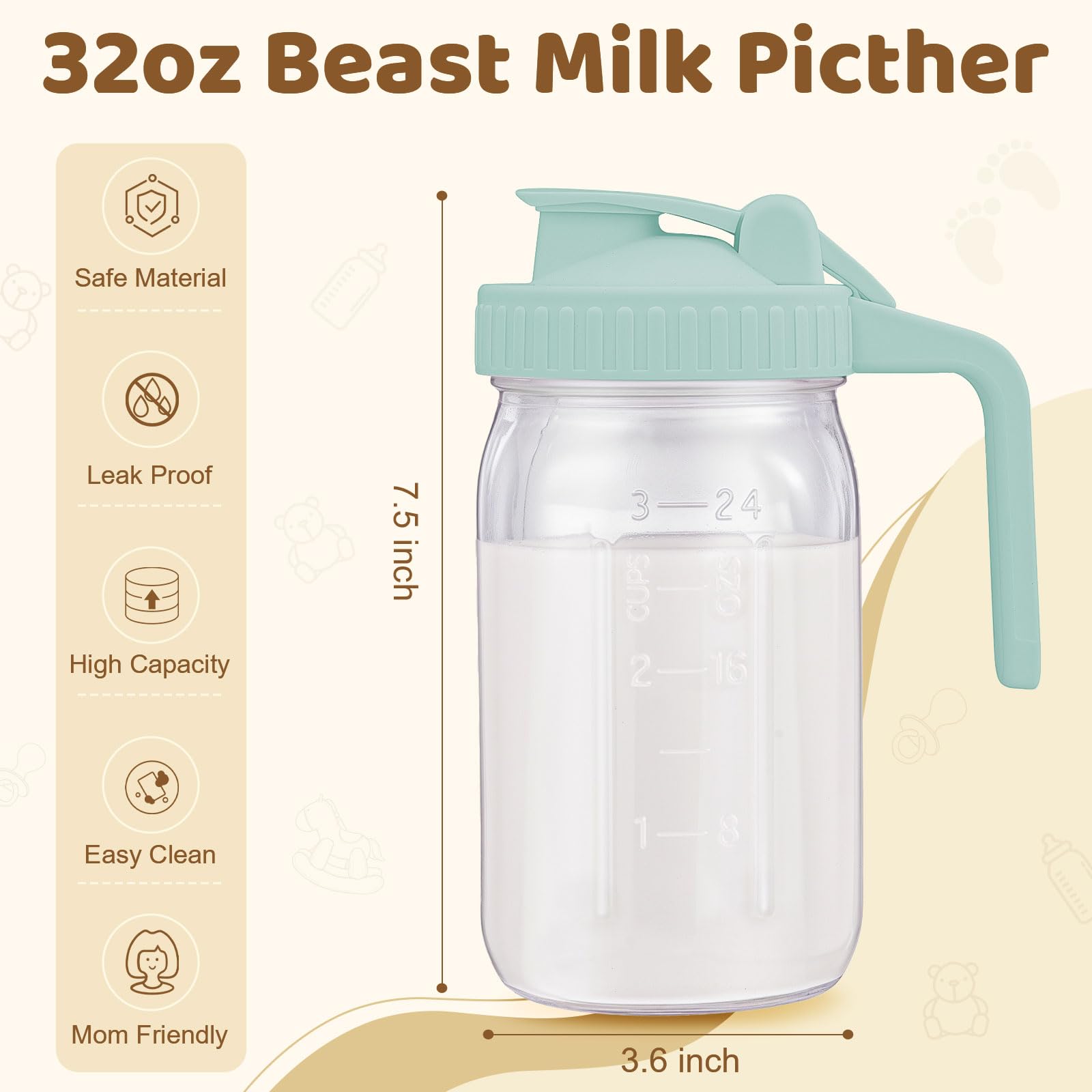 AoeJarry pitcher doubles as cold brew or tea dispenser.
