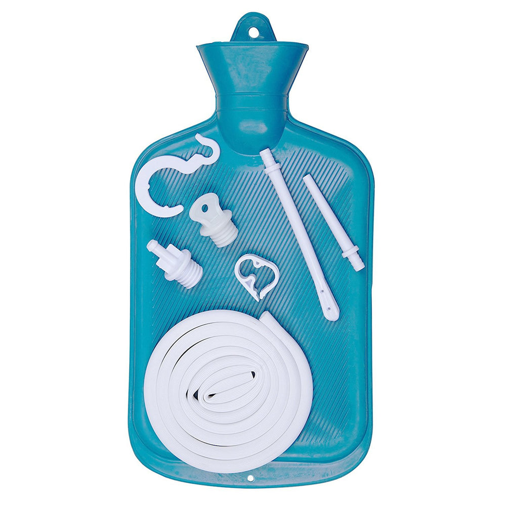 AOGSLONA Enema Bag 2 Quart for home cleansing with easy flow control.
