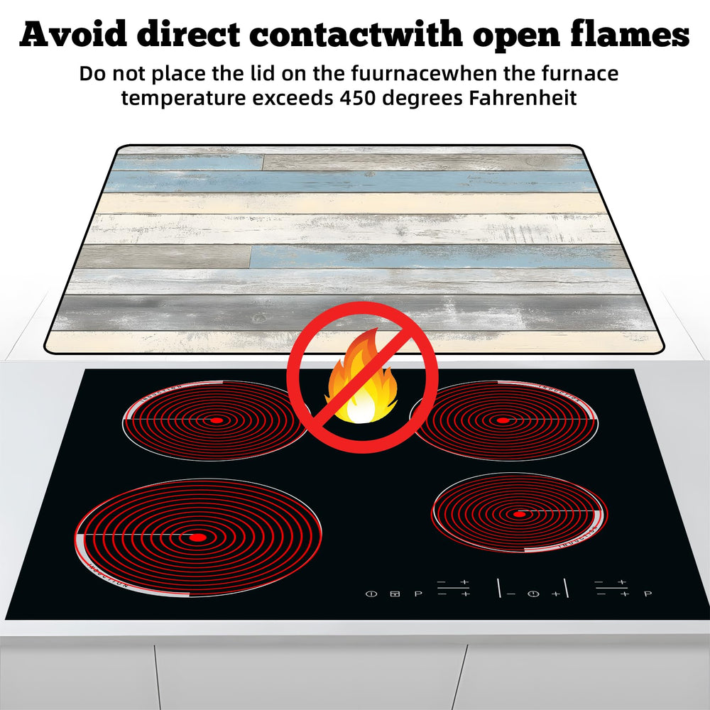 AOHMPT floral-pattern stove cover blends design and heat protection.